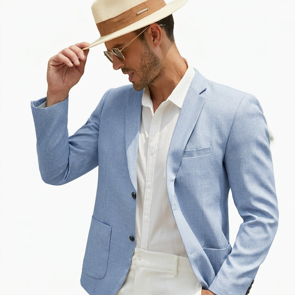 Sandro Blue Suit Jacket