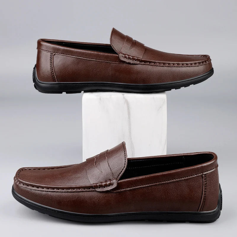 Riverton Leather Loafers
