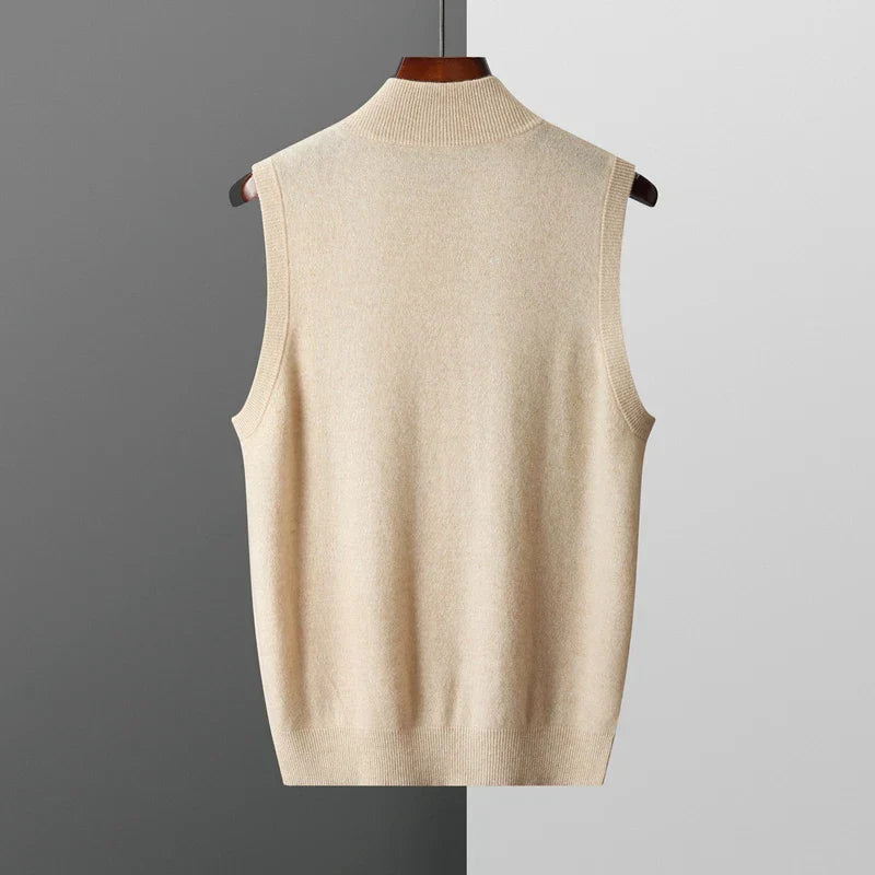 Harrington Cashmere Zip Vest