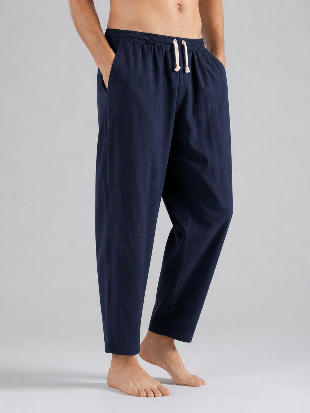 Men’s Cotton Comfortable Trousers – Casual Fit