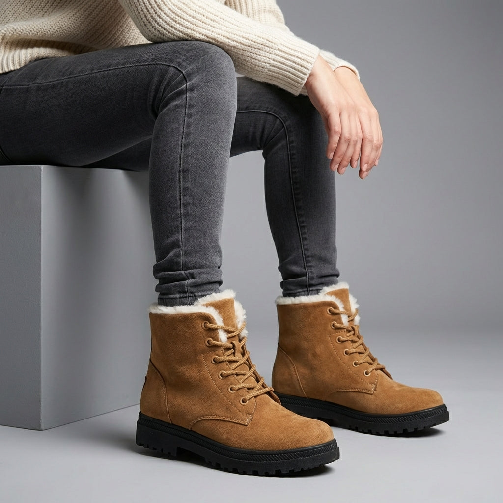 Amelia Leather Ankle Boots