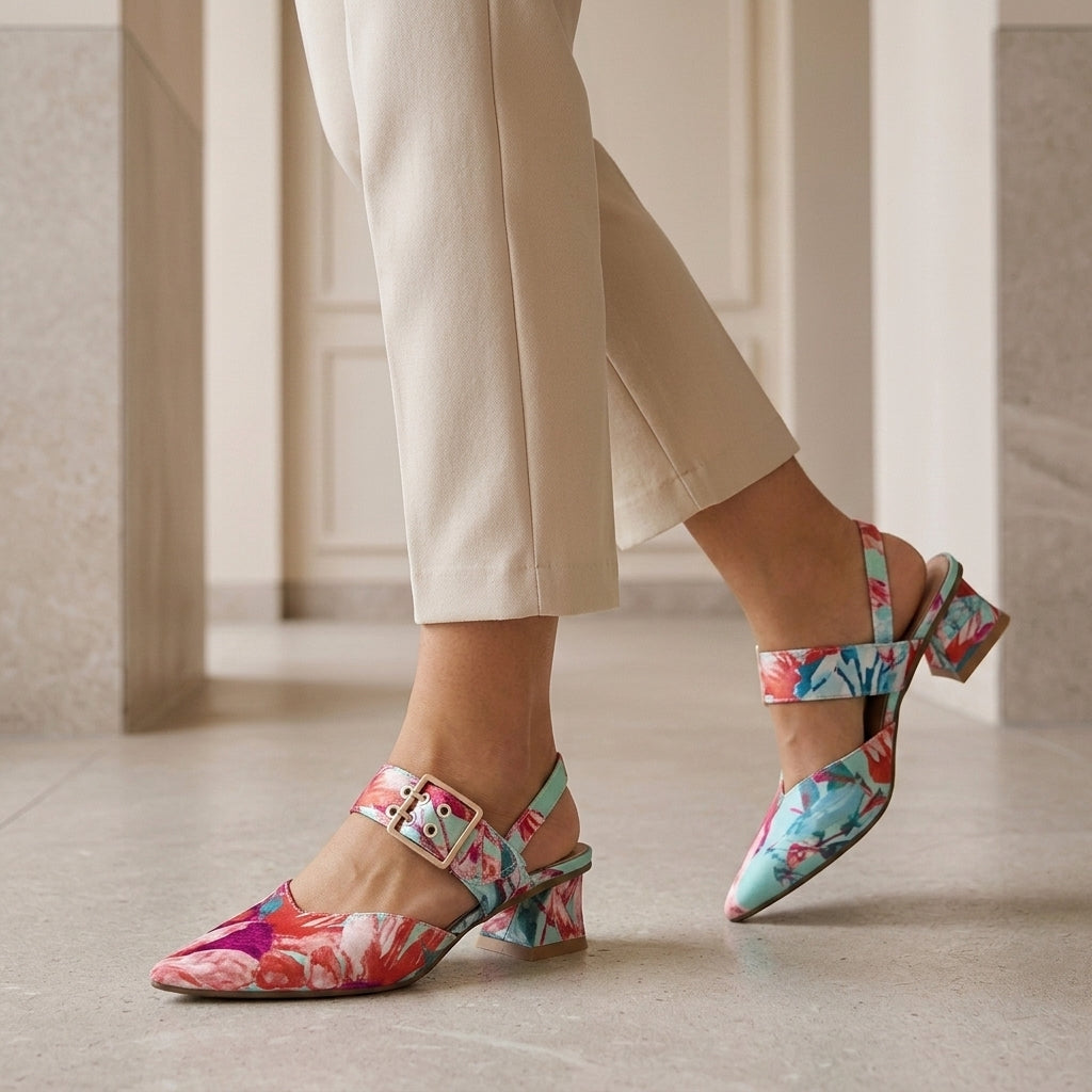 Varese Slingback Heels