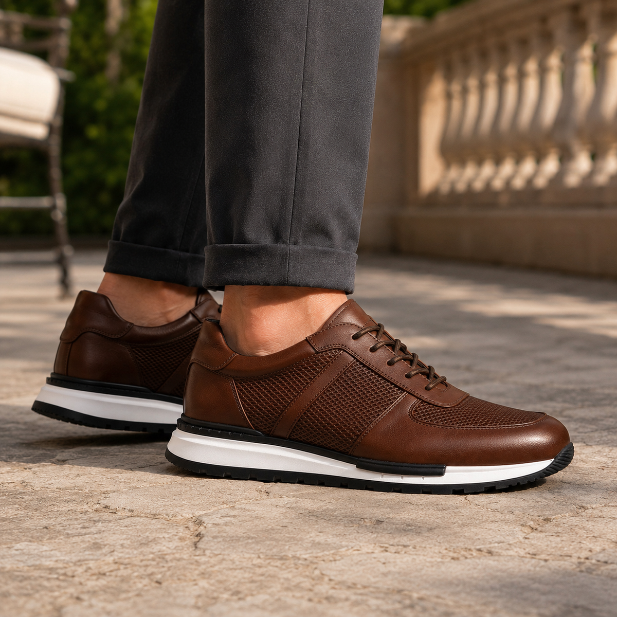Marcello Leather Sneakers