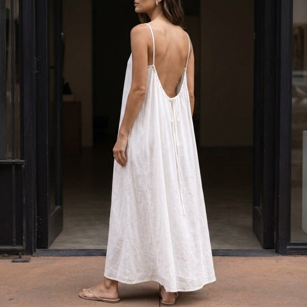 Romy Backless Maxi Dress