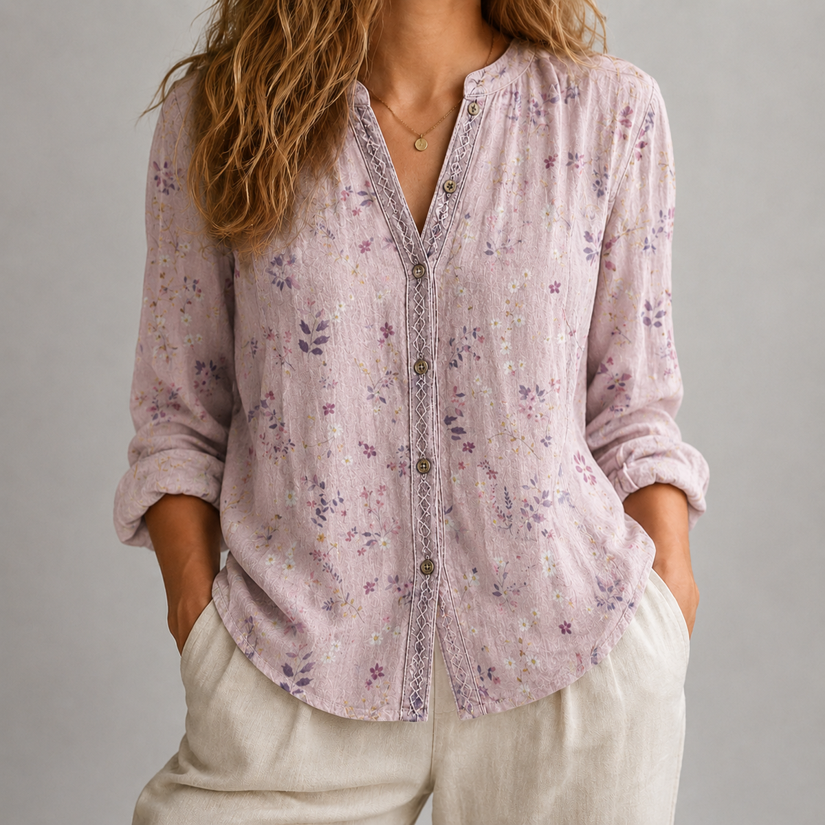 Willa Botanical Blouse