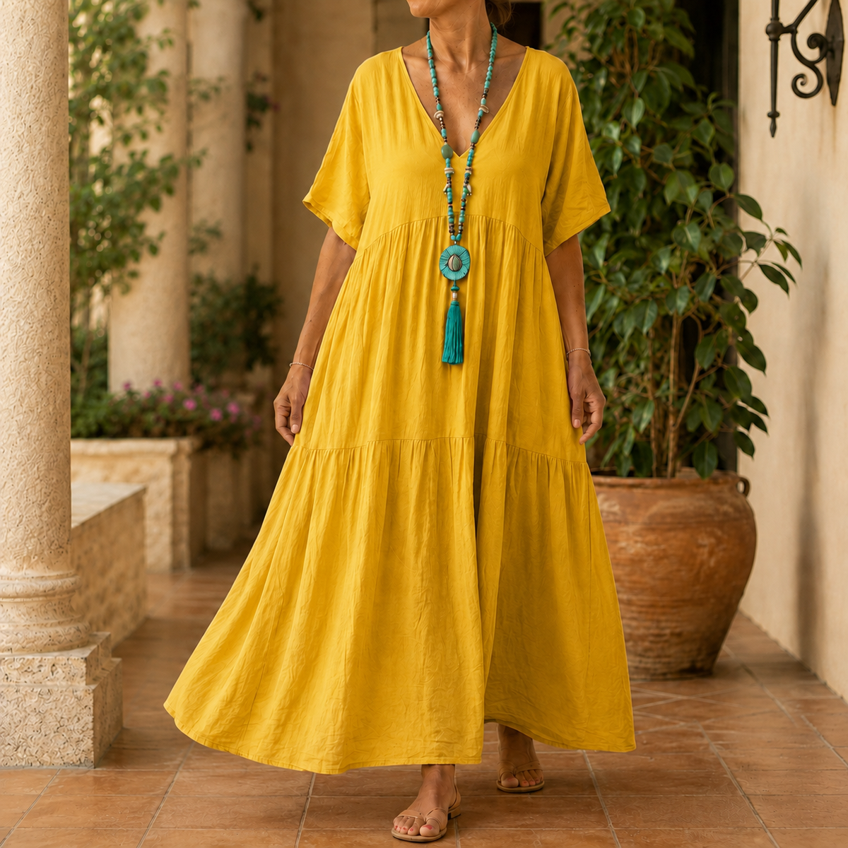 Tatiana Tiered Maxi Dress