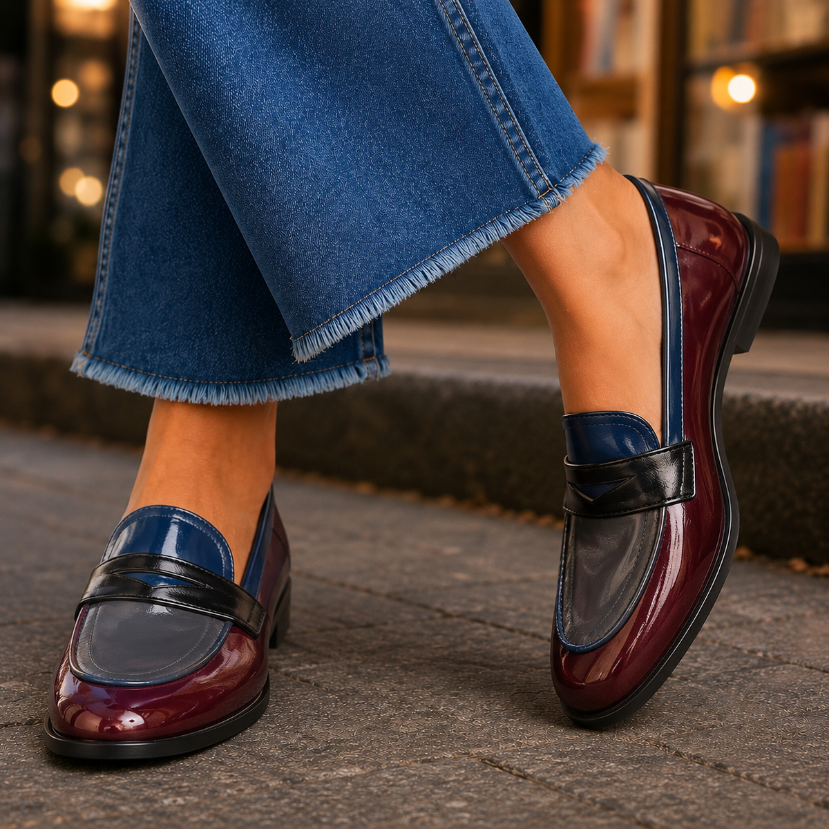 Trevisan Colorblock Loafers