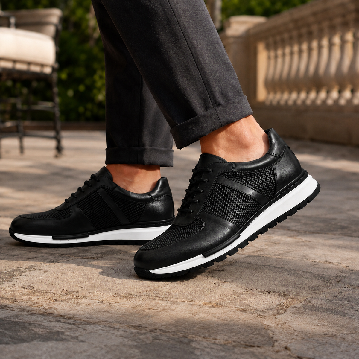 Marcello Leather Sneakers