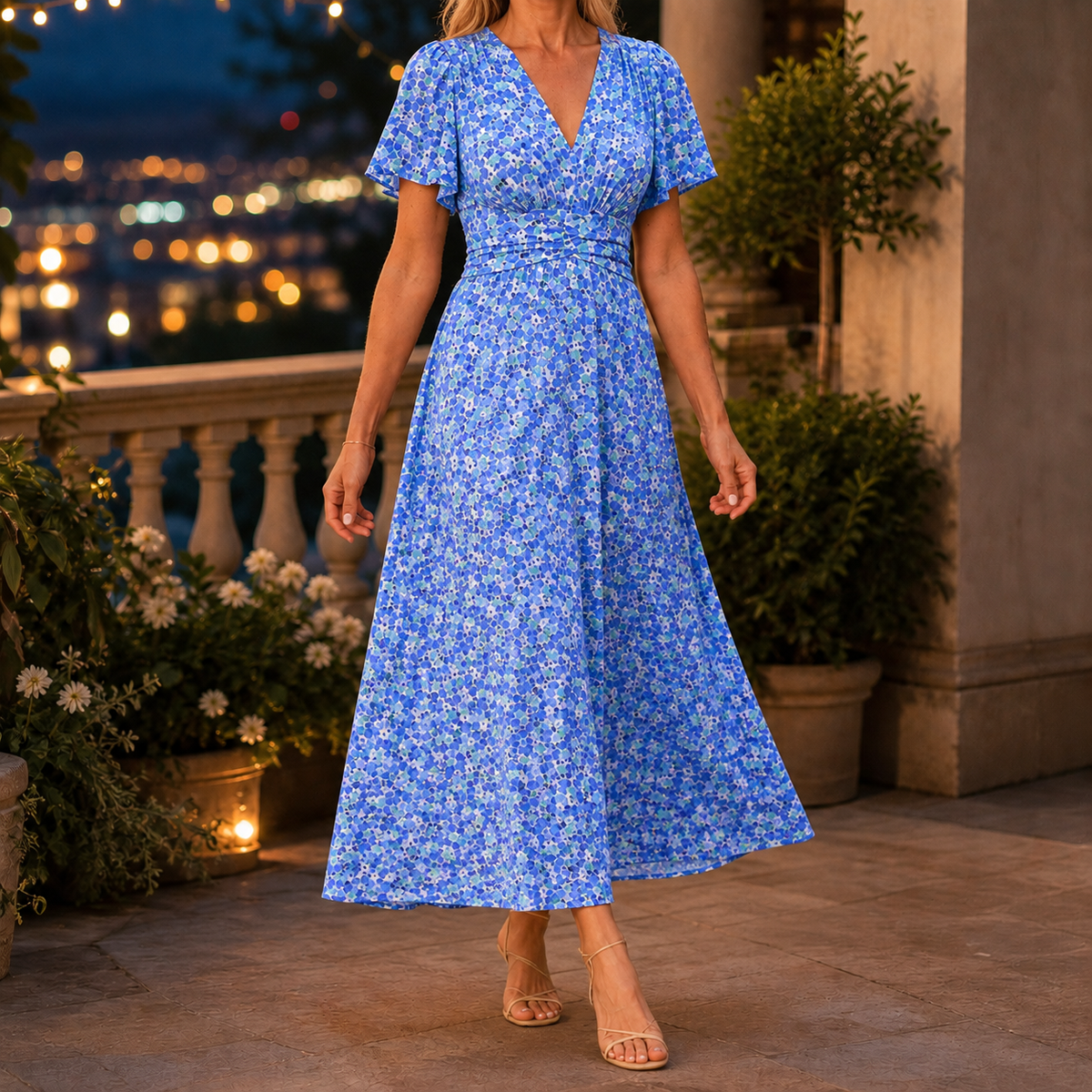Xenia-Mae Floral Maxi Dress