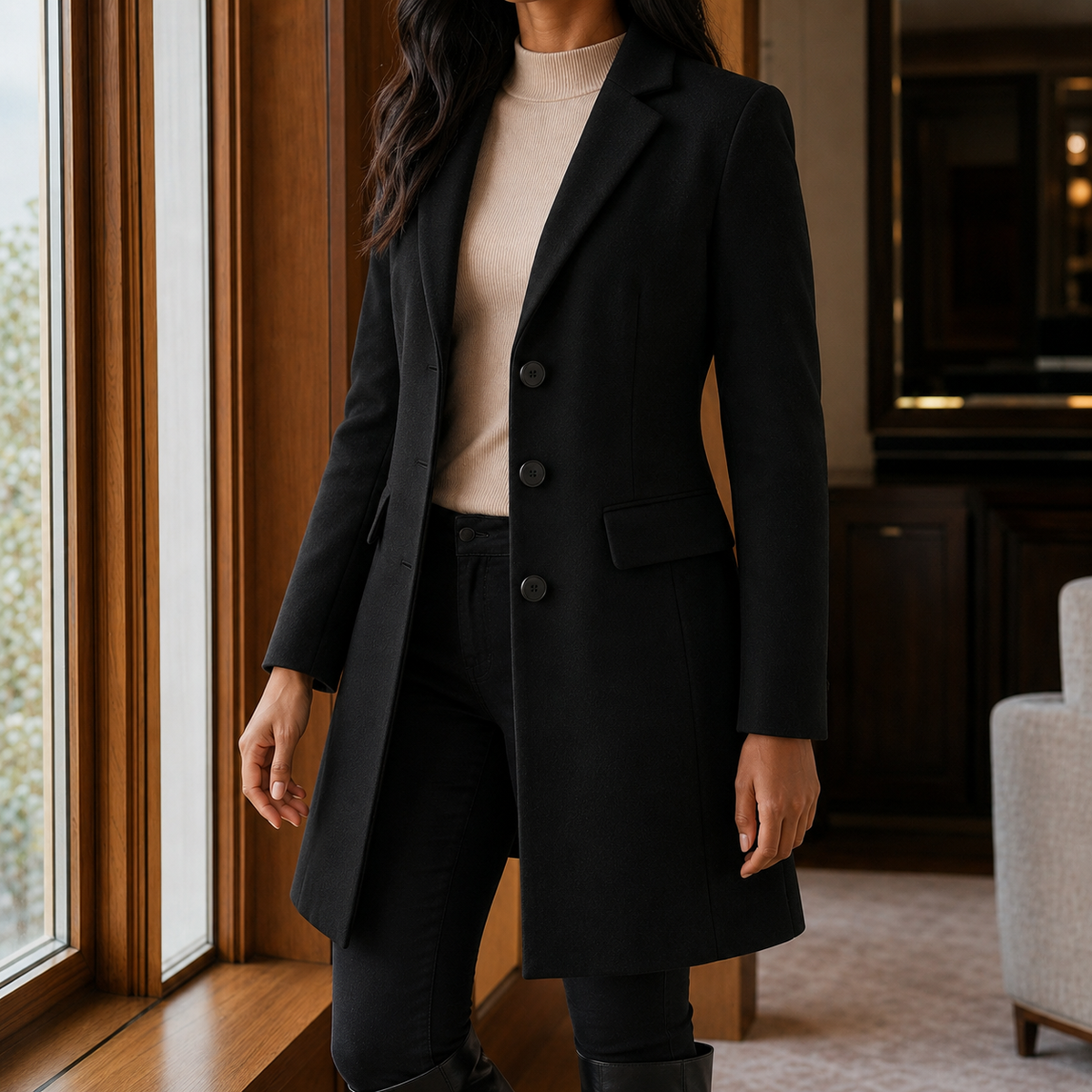 Simone Tailored Coat