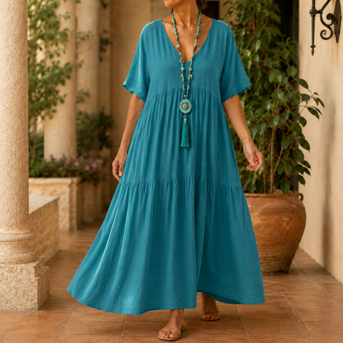 Tatiana Tiered Maxi Dress