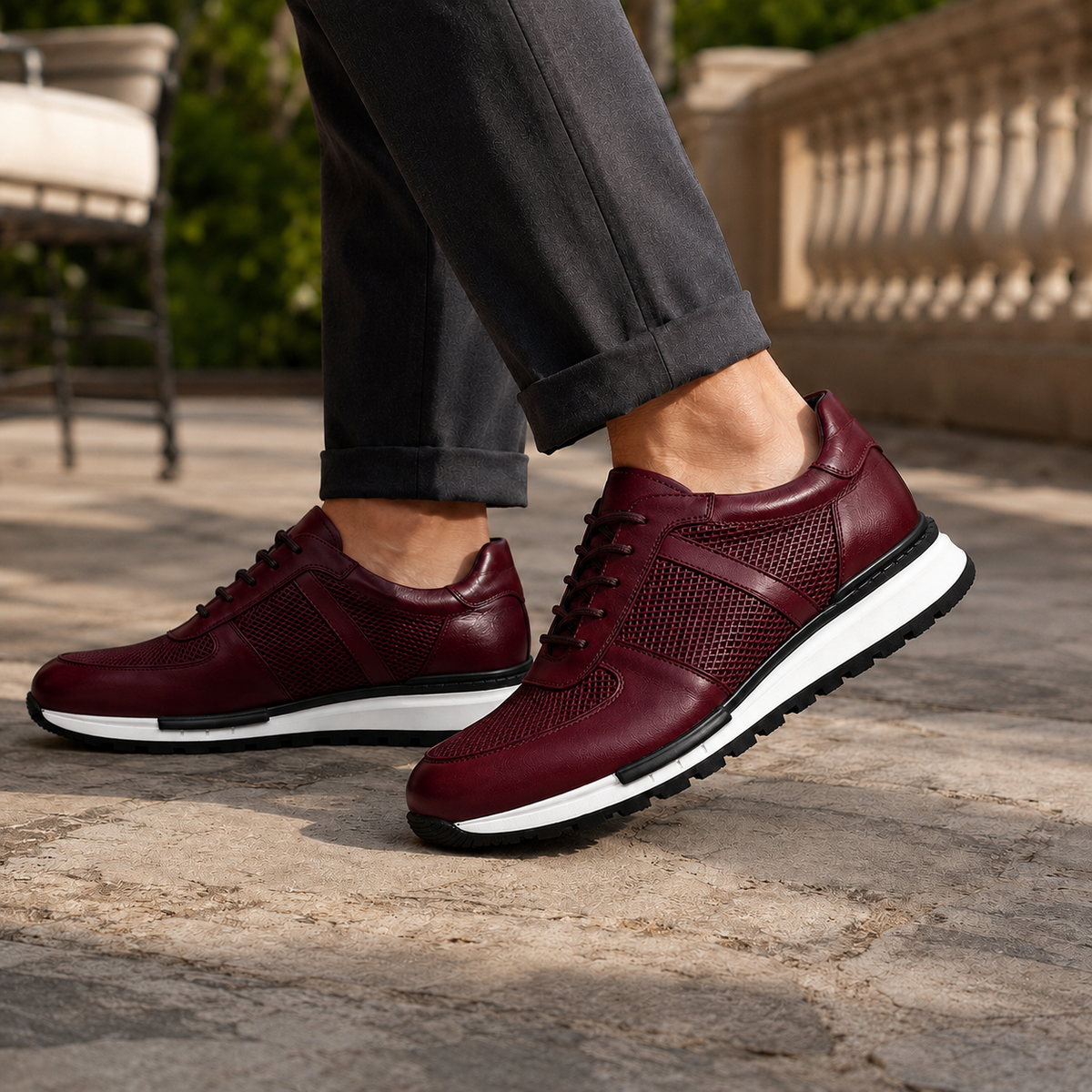 Marcello Leather Sneakers