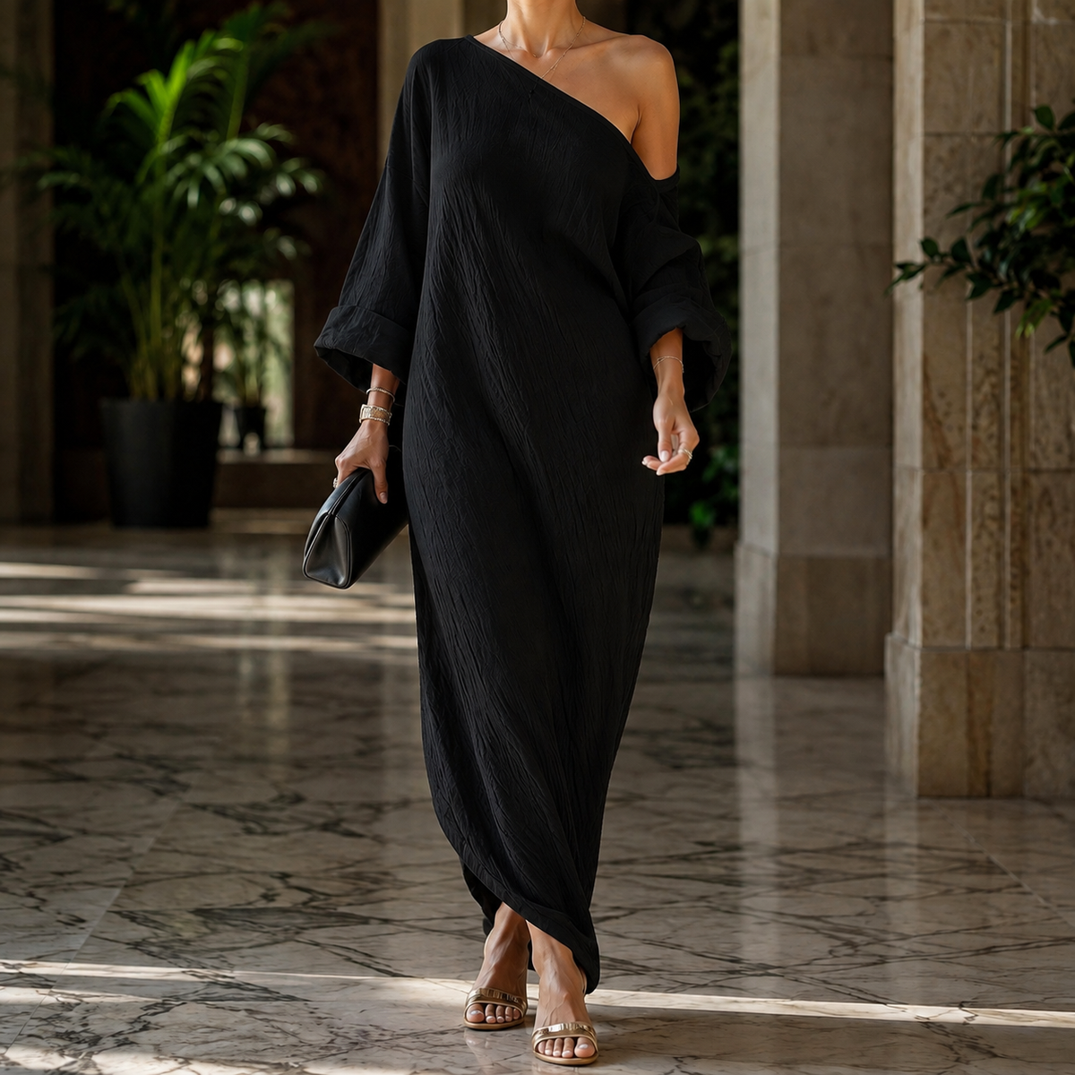 Vivienne One-Shoulder Dress