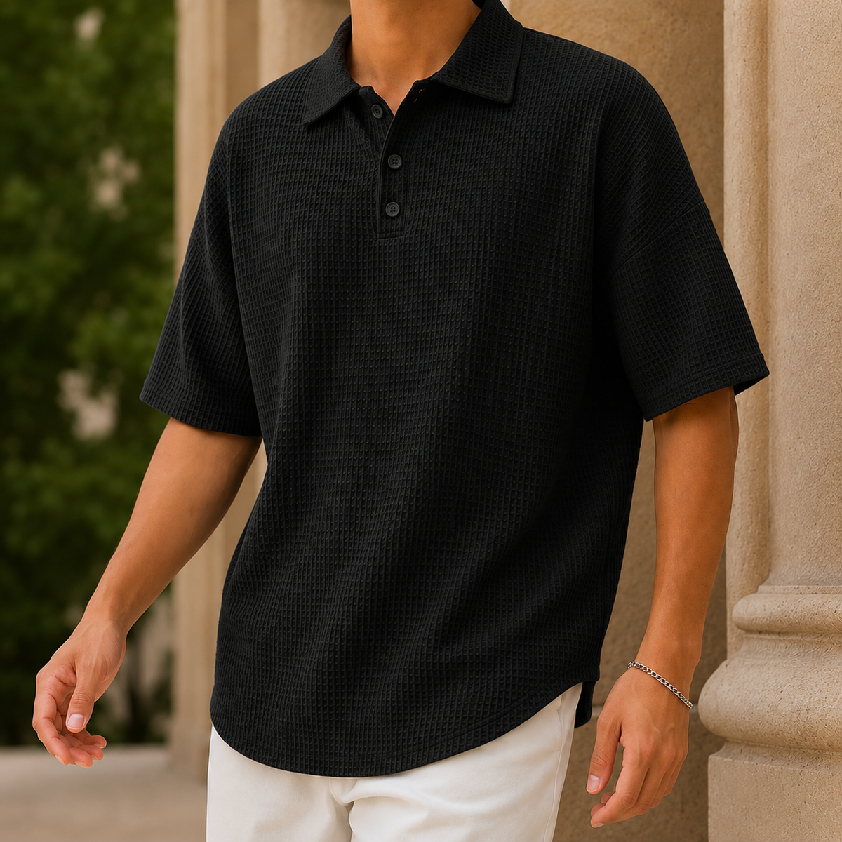 Samson Waffle Polo