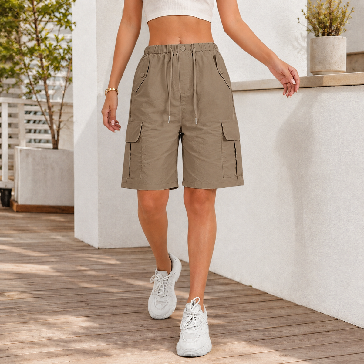 Vivienne Relaxed Cargo Shorts